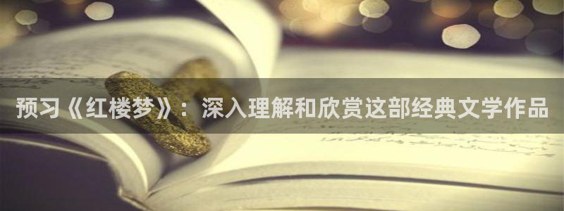 全本小说网下载：预习《红楼梦》：深入理解和欣赏这部经典文学作品