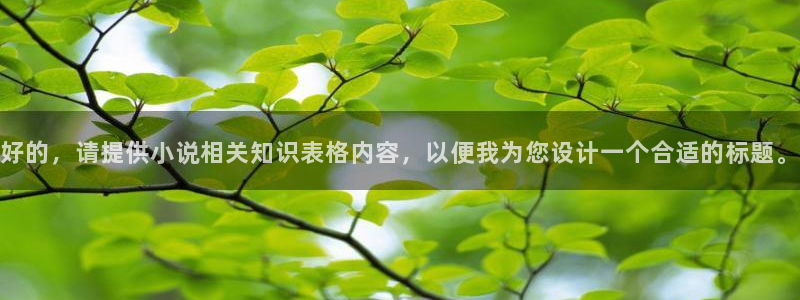 5200免费全本小说网笔趣阁：好的，请提供小说相关知识表格内容，以便我为您设计一个合适的标题。